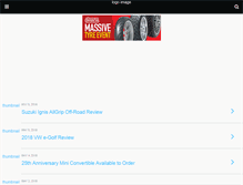 Tablet Screenshot of carwitter.com